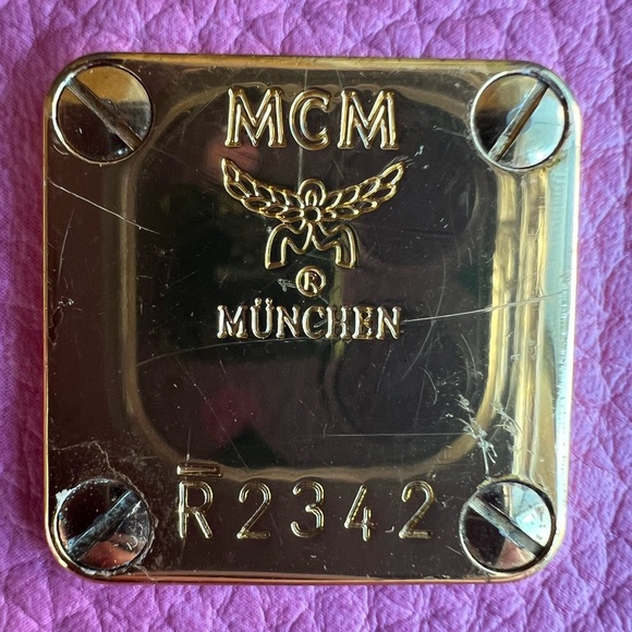 MCM Visetos Pink Crossbody Bag - Picture 14 of 14